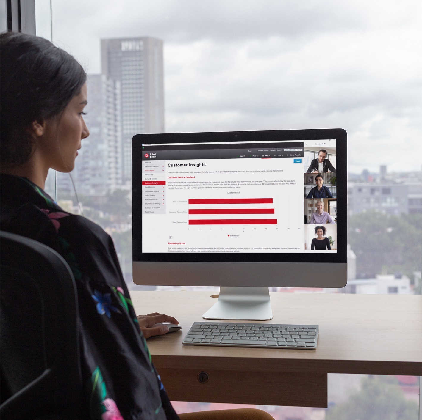 Business Simulation Mockup